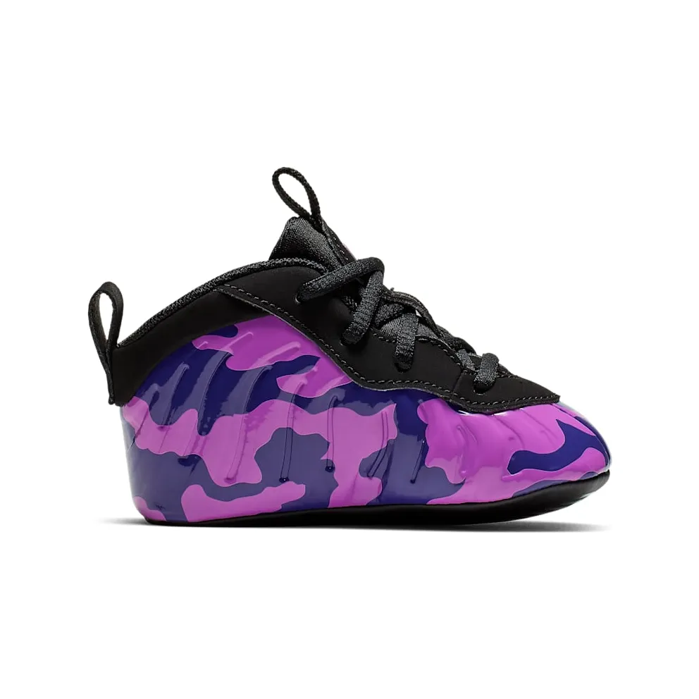 Nike Little Posite Pro Crib Purple Camo (I) Black/Court Purple/Hyper Violet (643145-012)