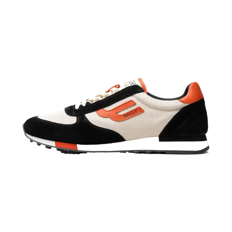 Bally Gavino Mesh trainer “Natural/Orange/Black” (GAVINO-T/015)