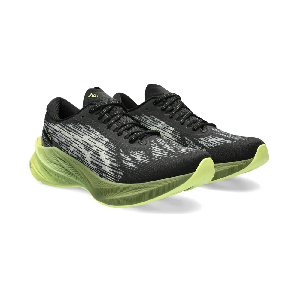 Asics Novablast 3 Black/Dried Leaf Green (1011B458.005)