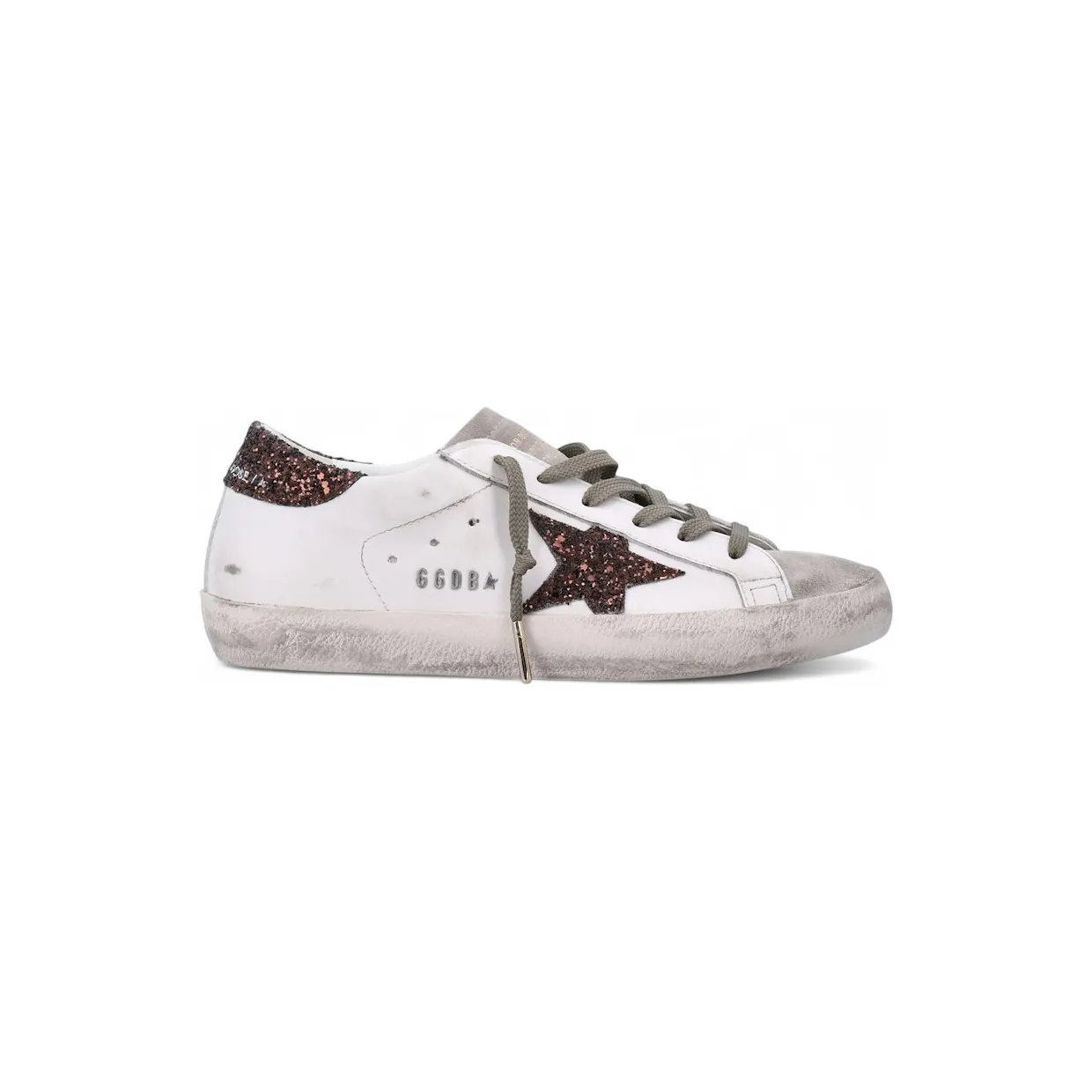 Golden Goose Super-Star Milk Brown Glitter (GWF00101.F008122.12386)