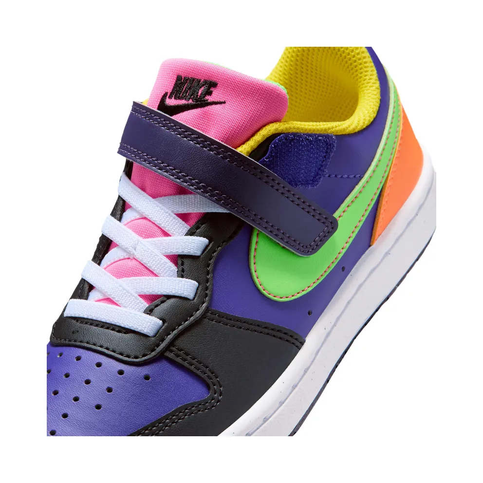 Nike Court Borough Low Recraft Court Purple Pink Green Strike (DV5457-502)