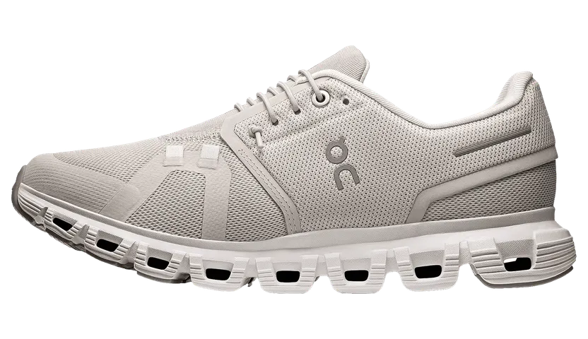 On Running Cloud 6 Wide Womens “Pearl White” (3WG10360755)