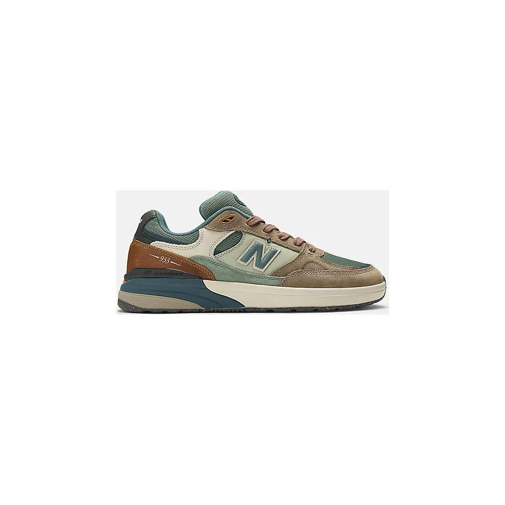 New Balance Numeric 933 Andrew Reynolds Mushroom New Spruce (NM933ORI)