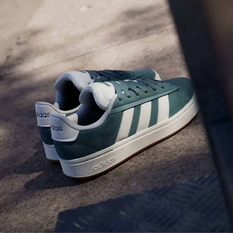 Adidas Grand Court Alpha Preloved Teal / Core White / Gum (JQ3007)