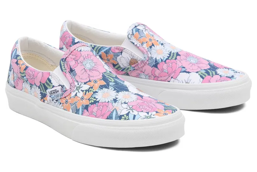 VANS Retro Floral Classic Slip-on Schoenen Roze (VN0A5JMHB0G)
