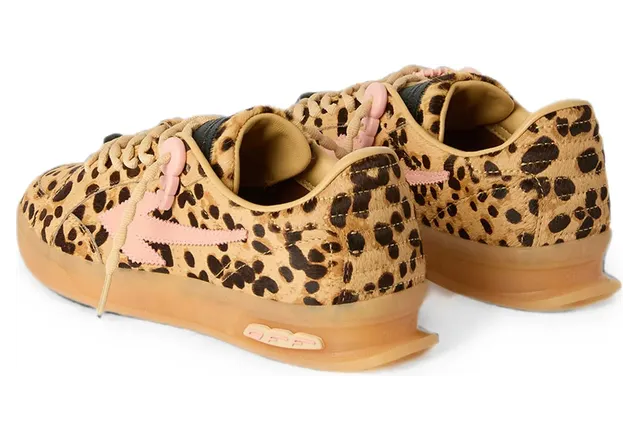 Off-white End of Play Leopard-print “Neutrals/Black” (OF05772267 BEIPK) (3)