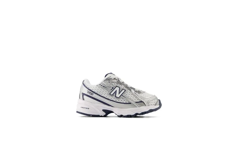 New Balance 740 Bungee Lace White Navy Silver (IZ740WN)