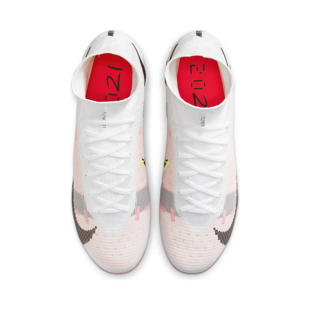 Nike Mercurial Superfly 8 Elite FG White Pink Blast (CV0958-121)