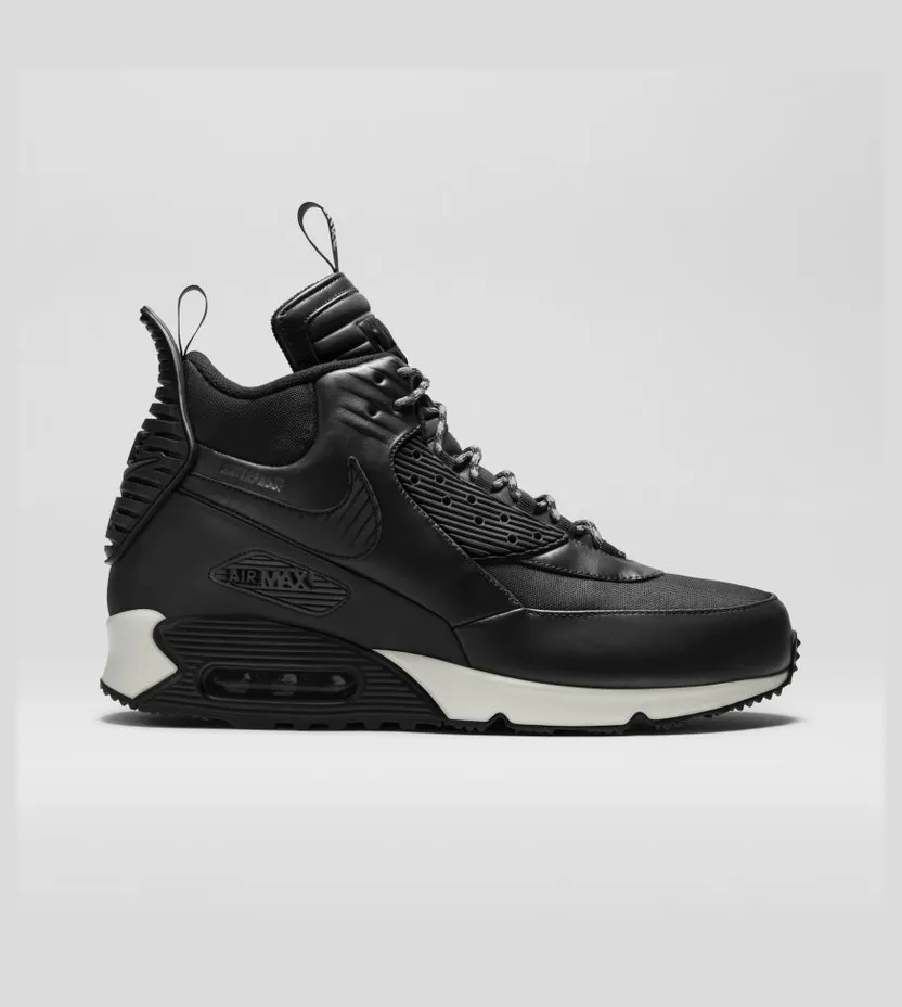 Nike Air Max 90 Sneakerboot Black Magnet Grey (684714-001)