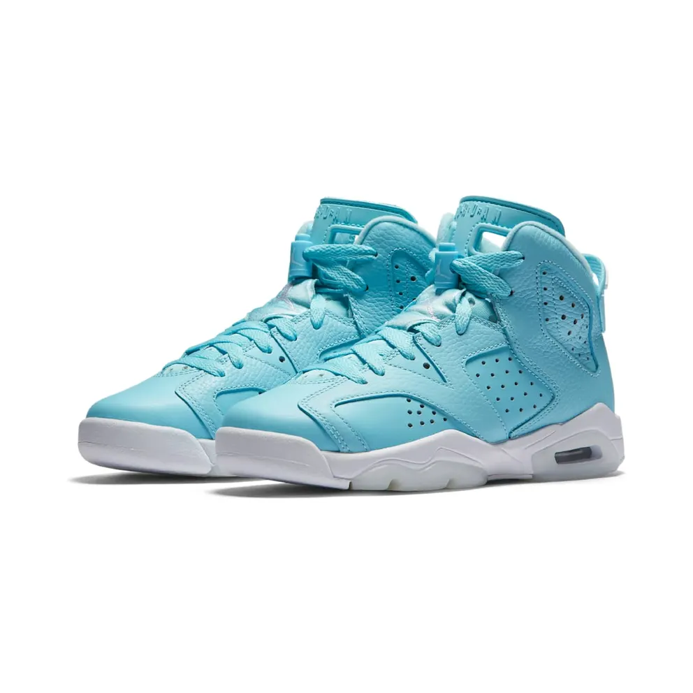 Jordan 6 Retro Pantone (GS) Still Blue/White-White (543390-407)