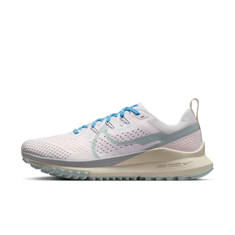 Nike React Pegasus Trail 4 Pearl Pink Football Grey Baltic Blue Wolf Grey (DJ6159-600)