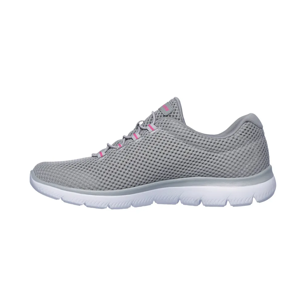 Skechers Summits Sneaker Grey/Heet Pink