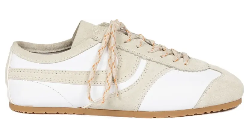 Dries Van Noten mit Wildledereinsätzen “White” (252011721117)