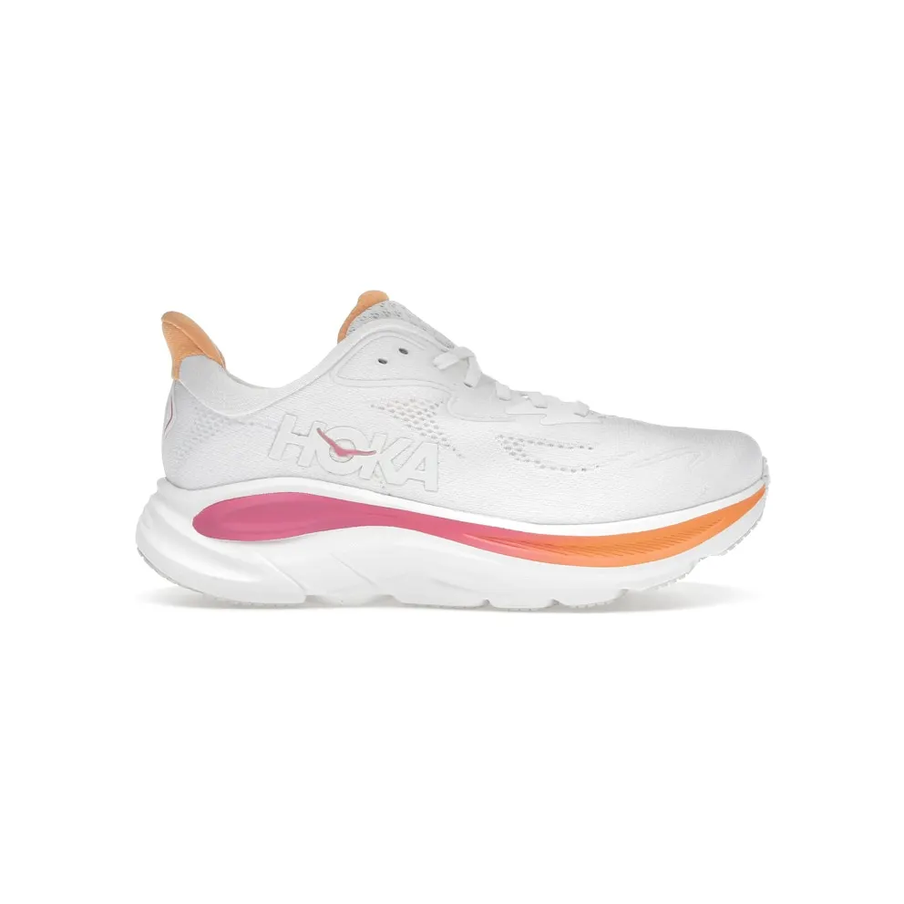 Hoka One Clifton 10 White Electric Rose (1162031-WTLC)
