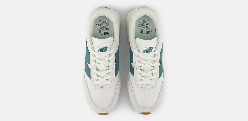 New Balance U370CC (white / grey / green) – U370CC