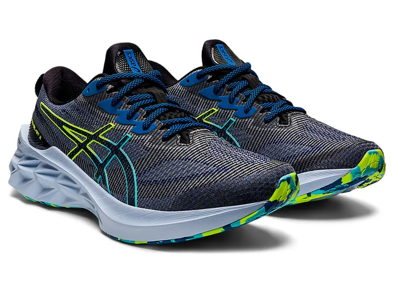 Asics NOVABLAST 2 LE Black/Hazard Green (1011B331.001)