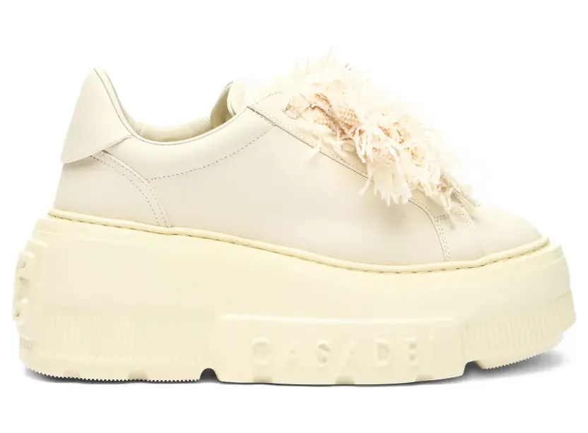 Casadei Nexus sneakers met plateauzool – Beige (2X097B0701C2982)