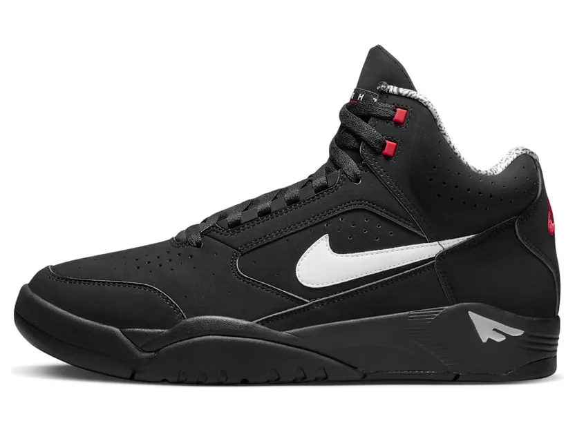 Nike Air Flight Lite Mid “Black White Varsity Red” (DQ7687-003)