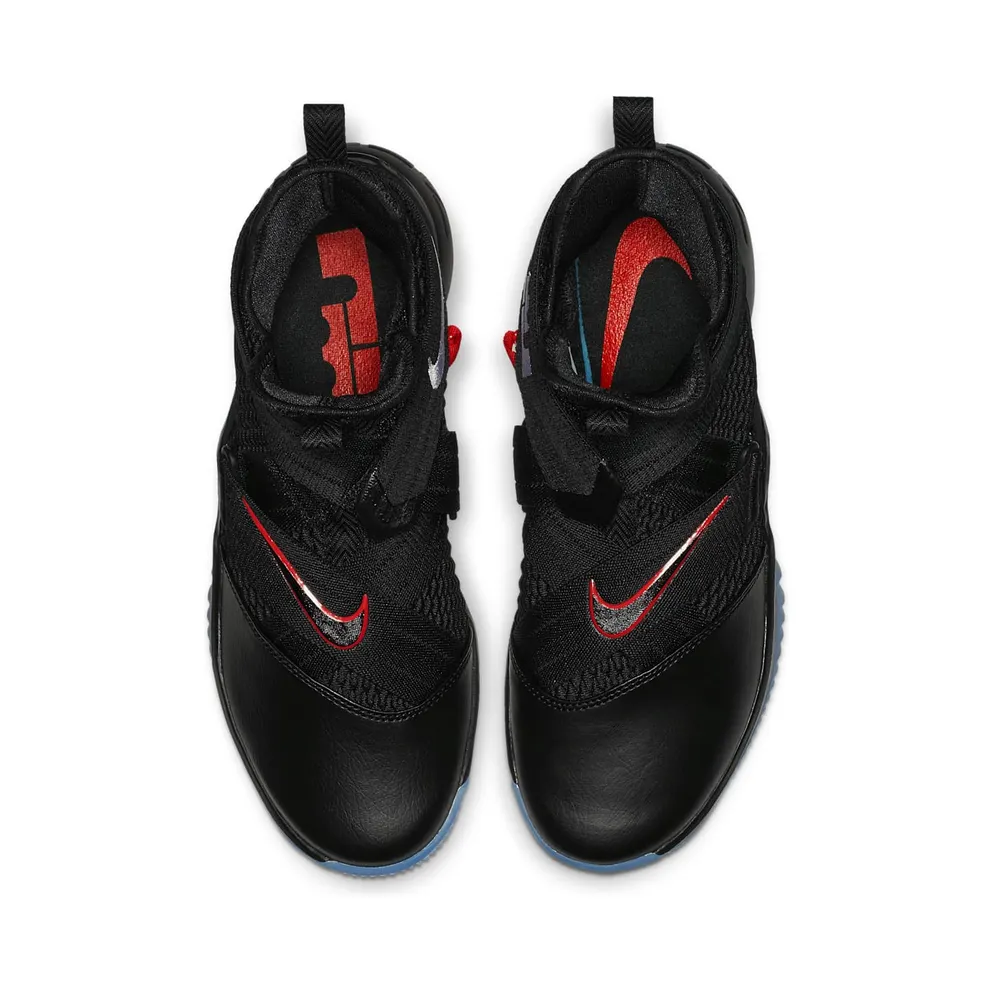Nike LeBron Soldier 12 FlyEase Black Black University Red Black (AV3812-004)