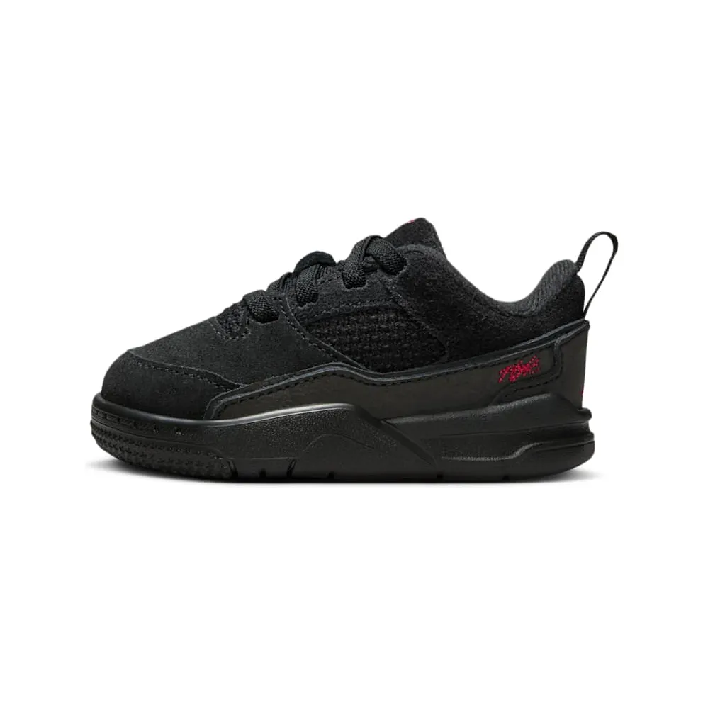 Jordan Flight Court TD “Black Gum Medium Brown Varsity Red” (HF3331-001)