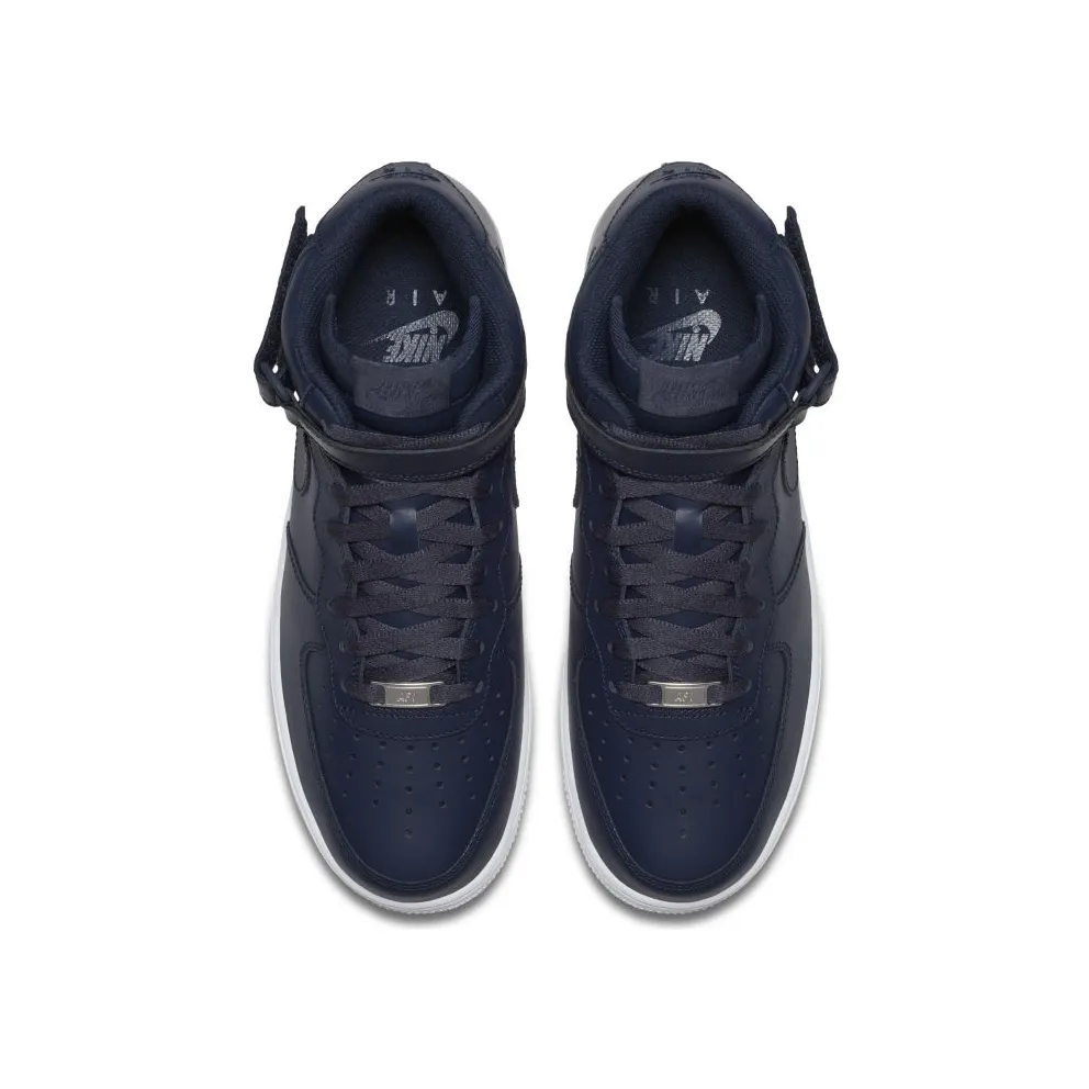 Nike Air Force 1 Mid 07 Obsidian Obsidian-White Obsidian/Obsidian-White (315123-415)