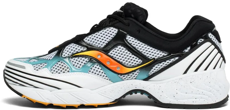 Saucony Grid Web White Multi White/Grey/Blue (S70466-1)