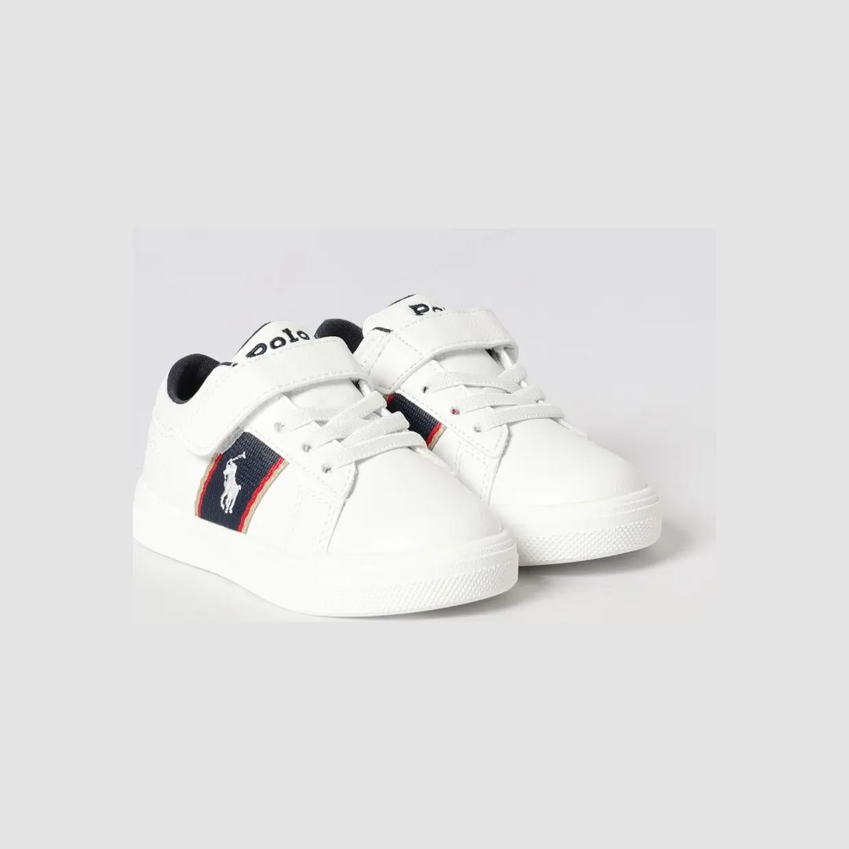Polo Ralph Lauren Synthetic Leather Sneakers White (RL04217101)