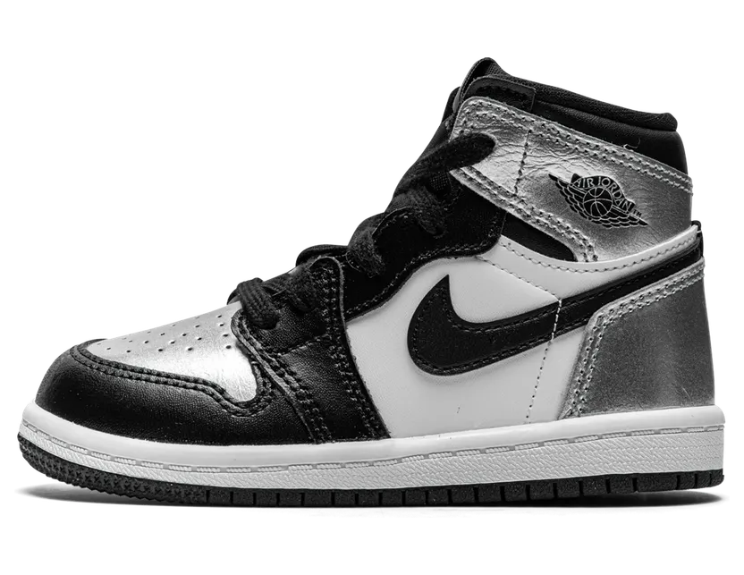 Jordan 1 Retro High Silver Toe (TD) – “Black / Metallic Silver White Black” (CU0450-001)