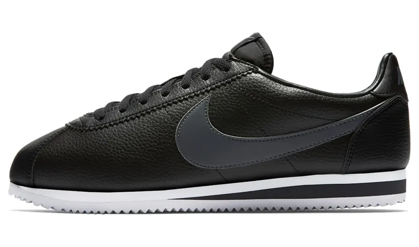 Nike Classic Cortez Leather Black Dark Grey (749571-011)