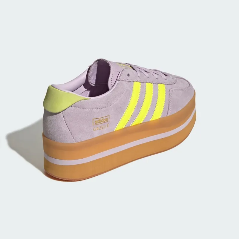 Adidas Gazelle Stack Ice Lavender / Solar Yellow / Gum (JR8178)