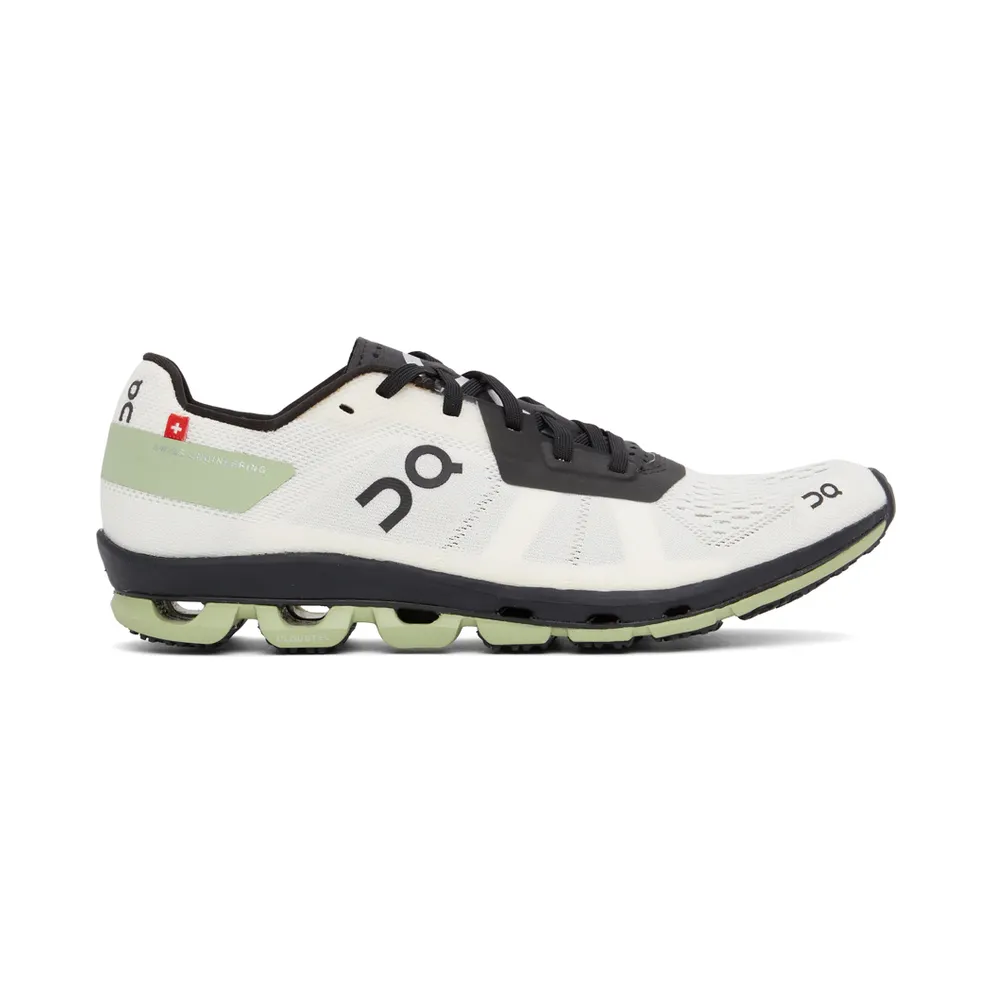 On White & Green Cloudflash Sneakers (36.99642)