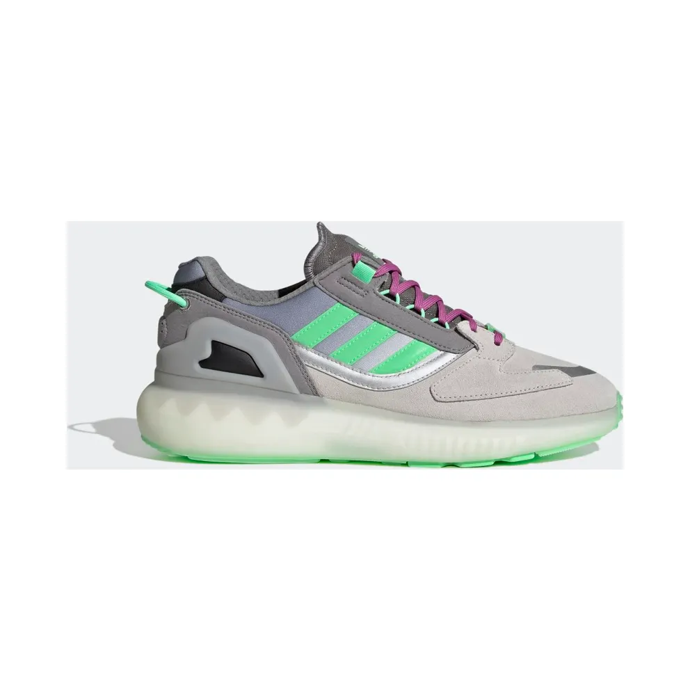 Adidas ZX 5K BOOST Grey Three / Beam Green / Semi Pulse Lilac (GX2028)