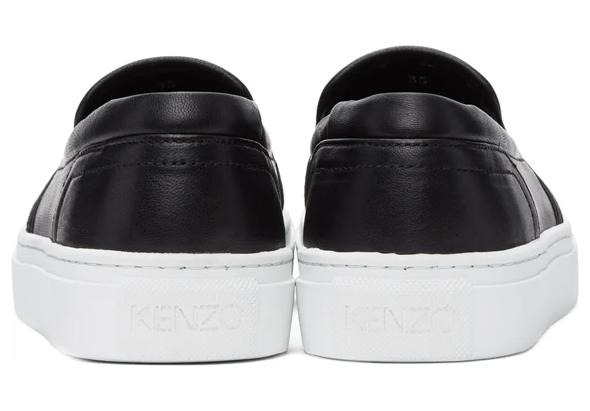 Kenzo Black K-Skate Slip-On Sneakers (FB52SN100L73) (4)