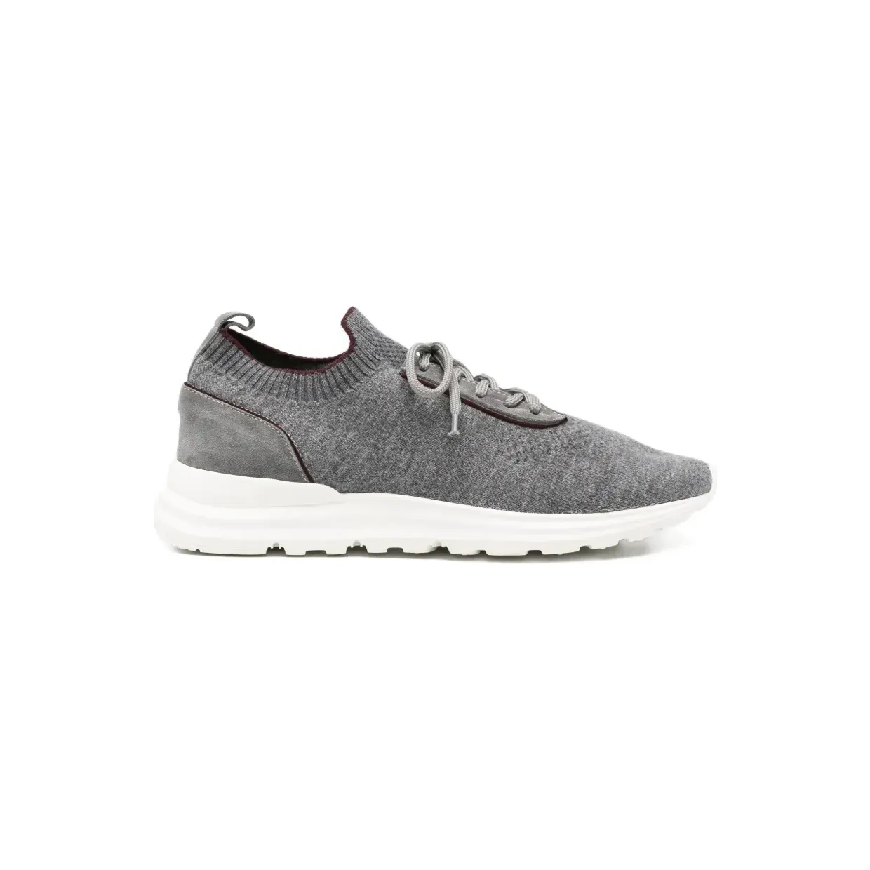 Eleventy Gebreide met vlakken “Grey” (N77SCNN01SCA0N011)