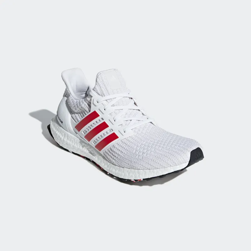 adidas Ultra Boost 4.0 Cloud White Active Red Cloud White/Active Red/Chalk White (DB3199)
