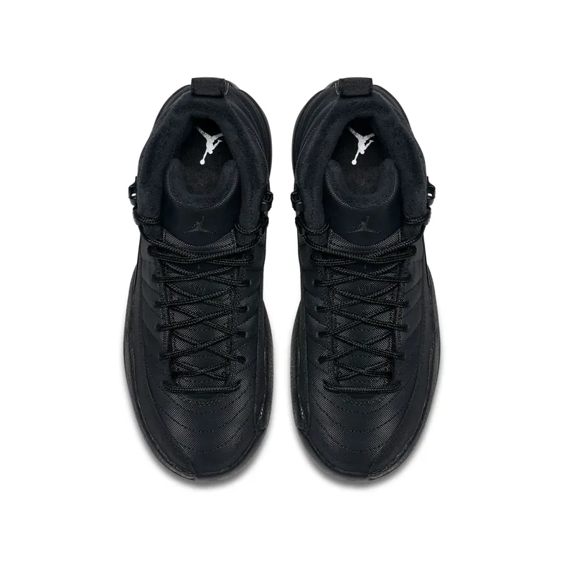 Jordan 12 Retro Winter Black (GS) Black/Black-Anthracite (BQ6852-001)