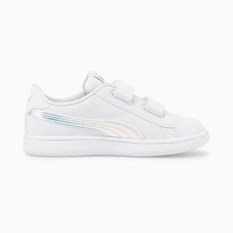 Puma Smash v2 Holo V Silver/White (38557501)