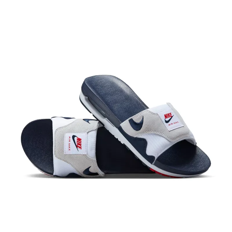 Nike Air Max 1 Slide Obsidian University Red (DH0295-104)