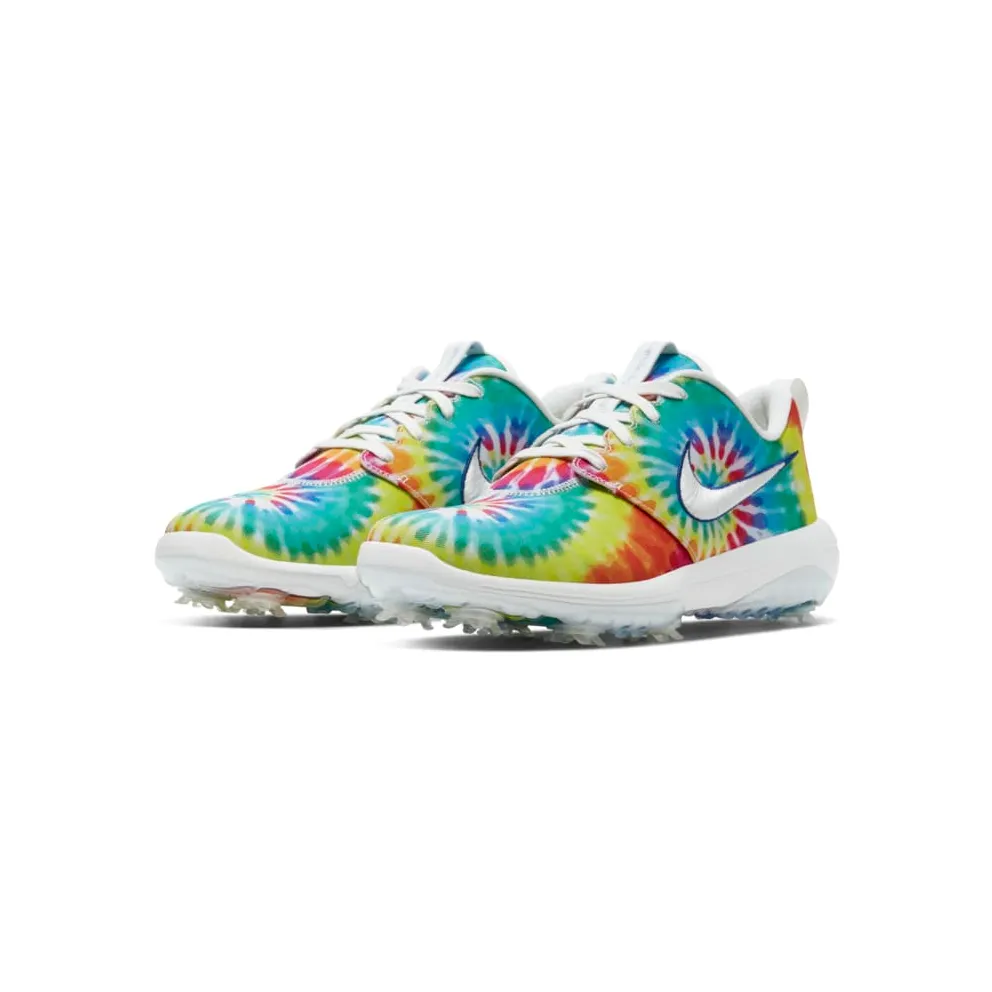 Nike Roshe G Tour Tie Dye Summit White/Lemon Venom-Deep Royal-White (CK1222-100)