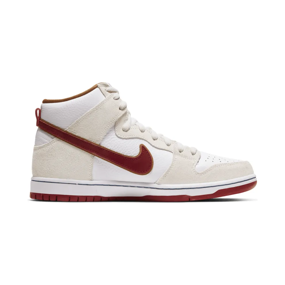 Nike SB Dunk High Sail Bright Crimson Sail/Bright Crimson (CV9499-100)
