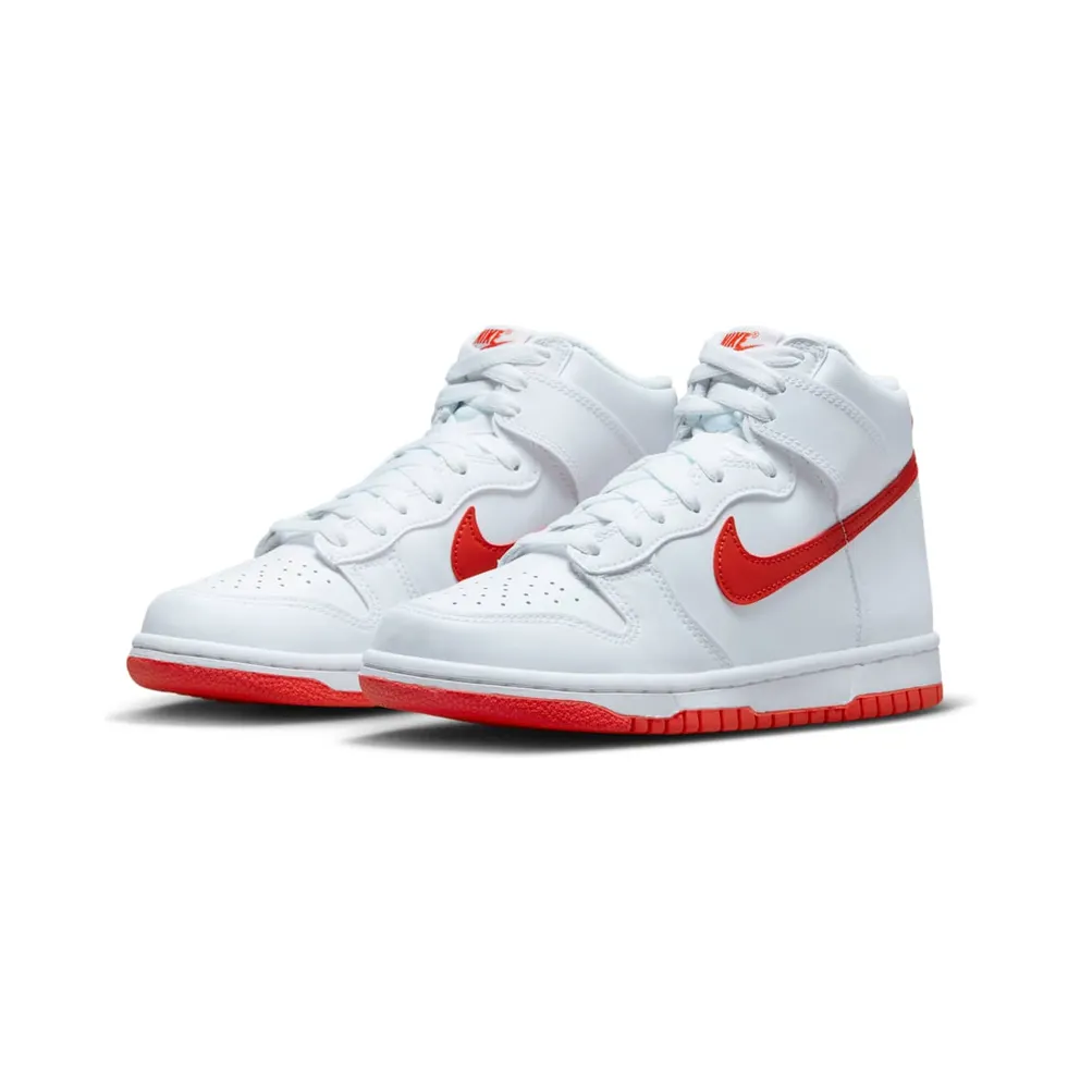 Nike Dunk High “White / Picante Red” (DB2179-111)