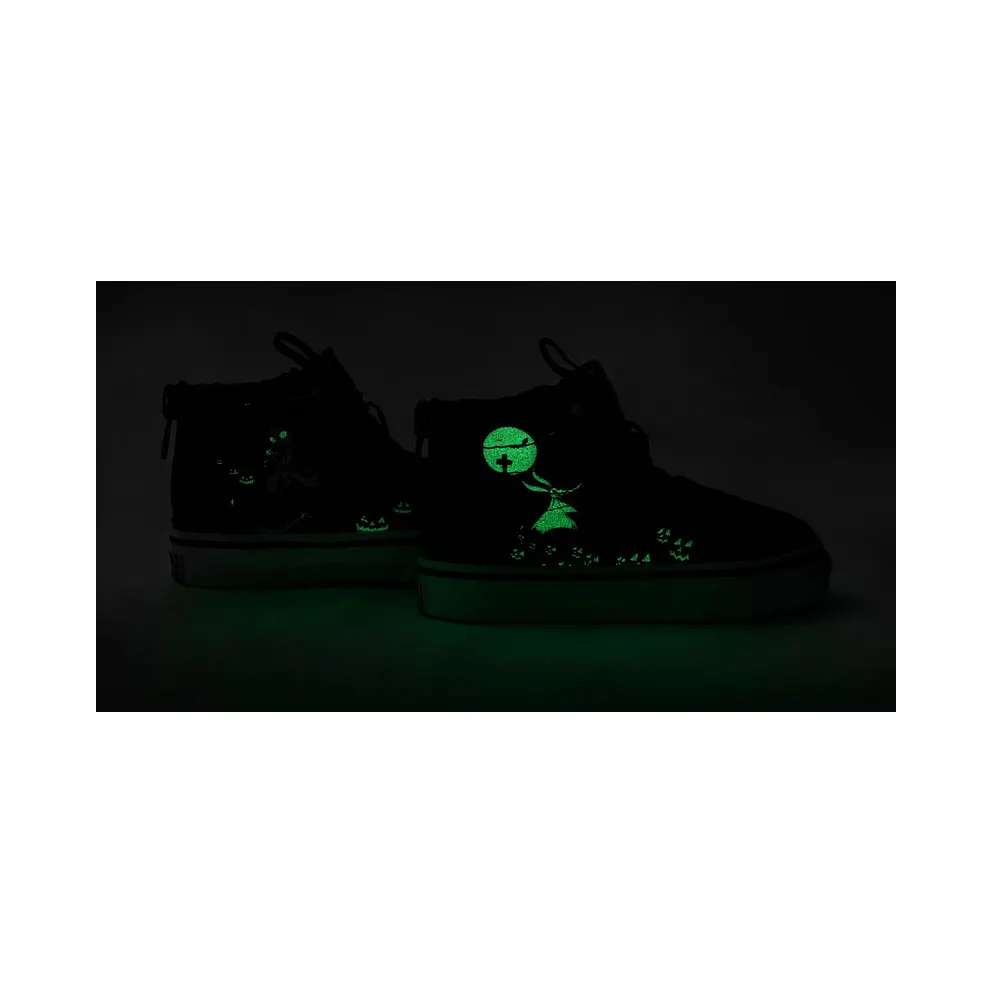 VANS Disney X Vans Sk8-hi Zip Shoes for Toddlers (Black)