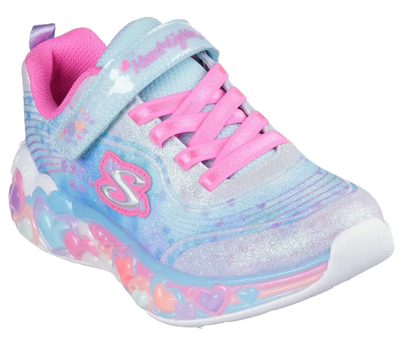 Skechers S-Lights: Eternal Heart Lights Sneaker Licht Blue