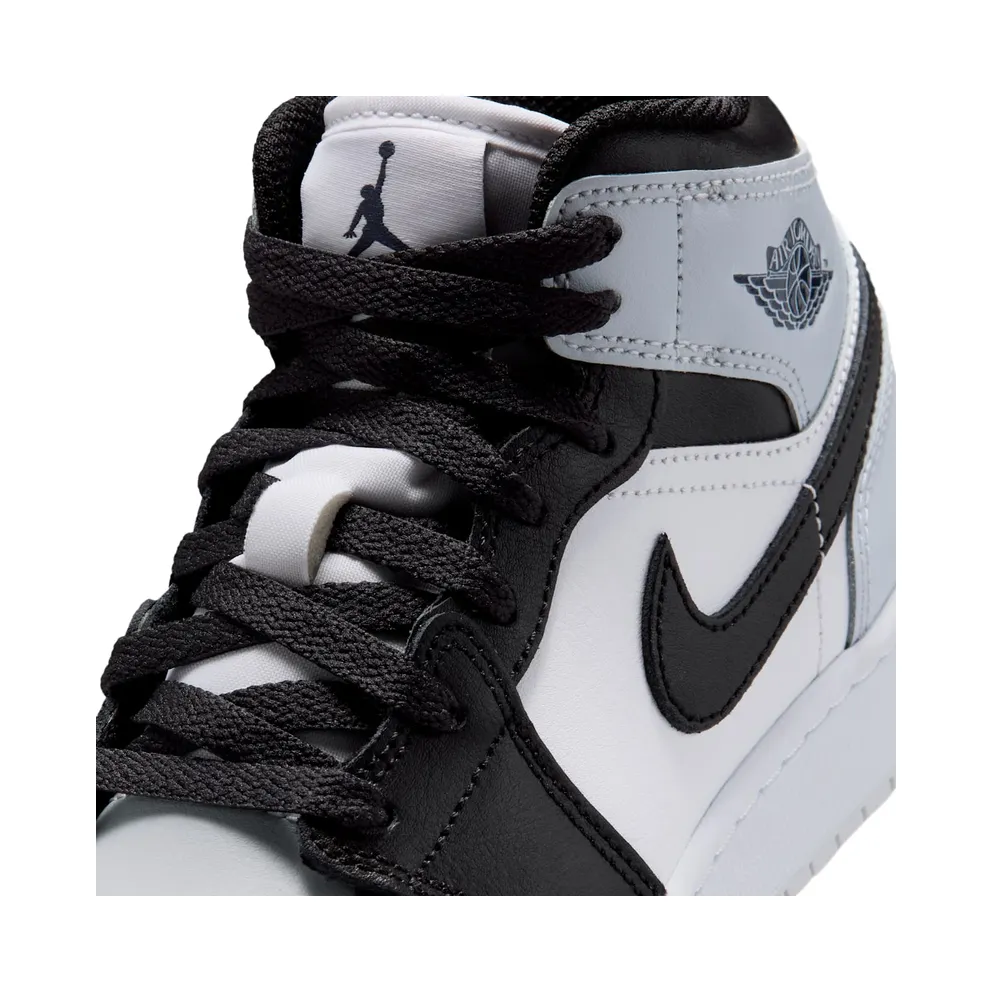 Air Jordan 1 Mid GS “Black Aura Squadron Blue” (DQ8423-002)