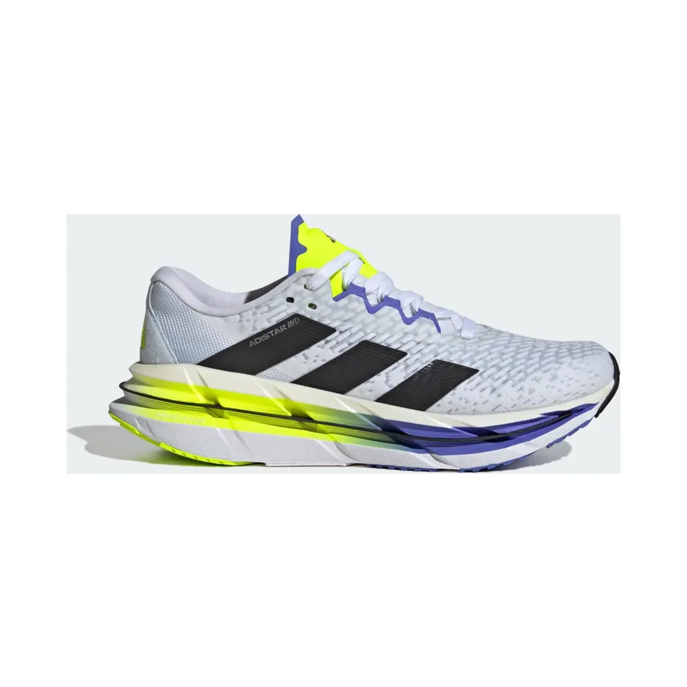 Adidas Adistar Byd Laufschuhe Cloud White / Core Black / Lucid Lemon (JI1226)