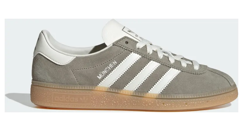 Adidas Muenchen Silver Pebble / Off White / Silver Metallic (JS3990)