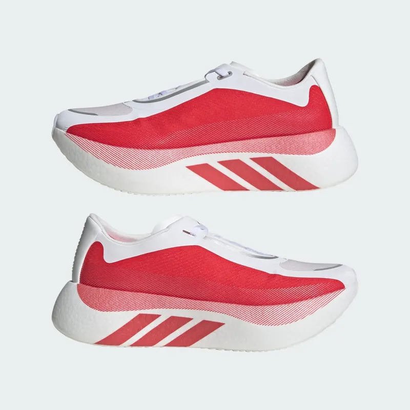 Adidas Hyperboost Edge Running Shoes Cloud White / Pure Ruby / Zero Metalic (KI1913)