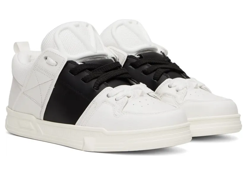 Valentino Garavani White & Black Open Skate A01 Bianco-Nero/Bian (1W2S0FB1YPB) (4)
