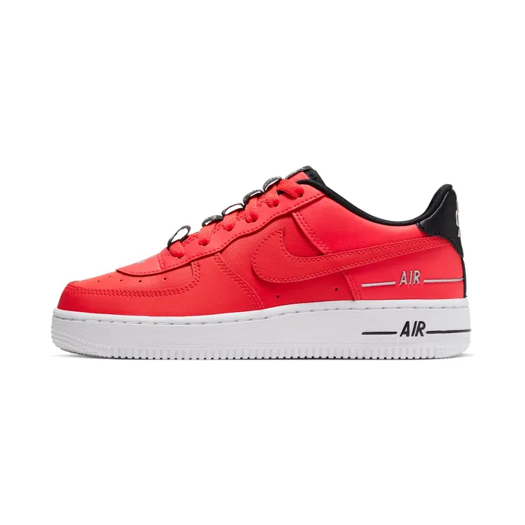 Nike Air Force 1 LV8 3’Laser Crimson’ GS “Laser Crimson / Black / White” (CJ4092-600)