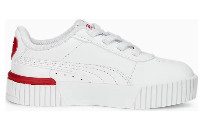 Puma Carina 2.0 Red Thread TD “White / Red” (389748-01)